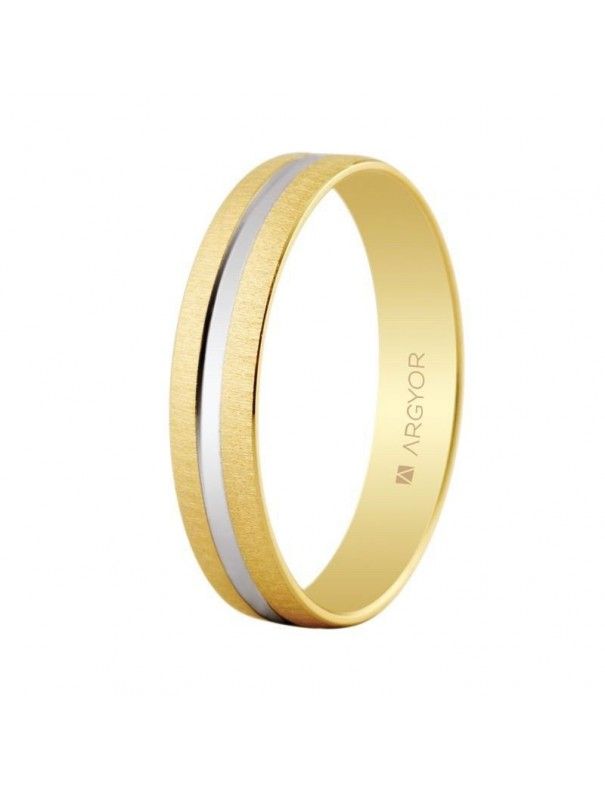 Alianza Oro bicolor 18K 18-5241474R