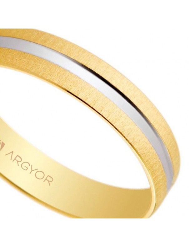 Alianza Oro bicolor 18K 18-5241474R