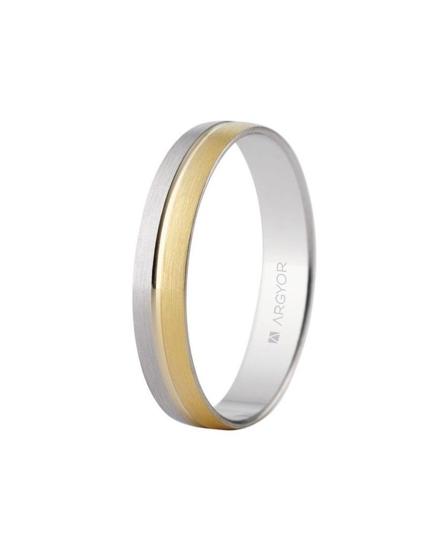 Alianza Oro bicolor 18K 18-5240480