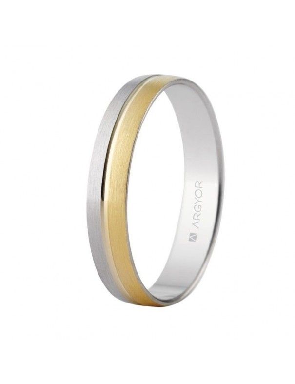 Alianza Oro bicolor 18K 18-5240480