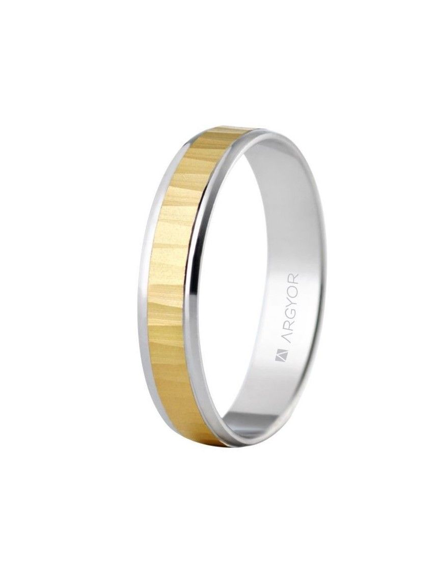 Alianza Oro bicolor 18K 18-5241503