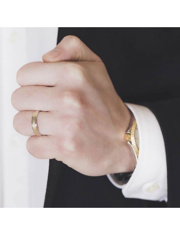 Alianza Oro bicolor 18K 18-5241503