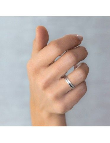 Alianza Oro blanco 18K 18-5B40511