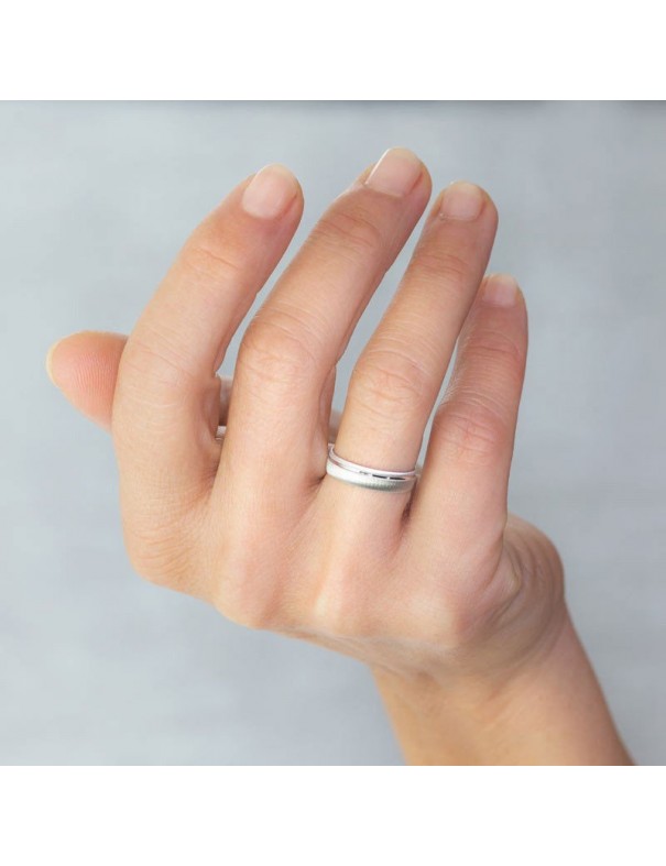 Alianza Oro blanco 18K 18-5B45473