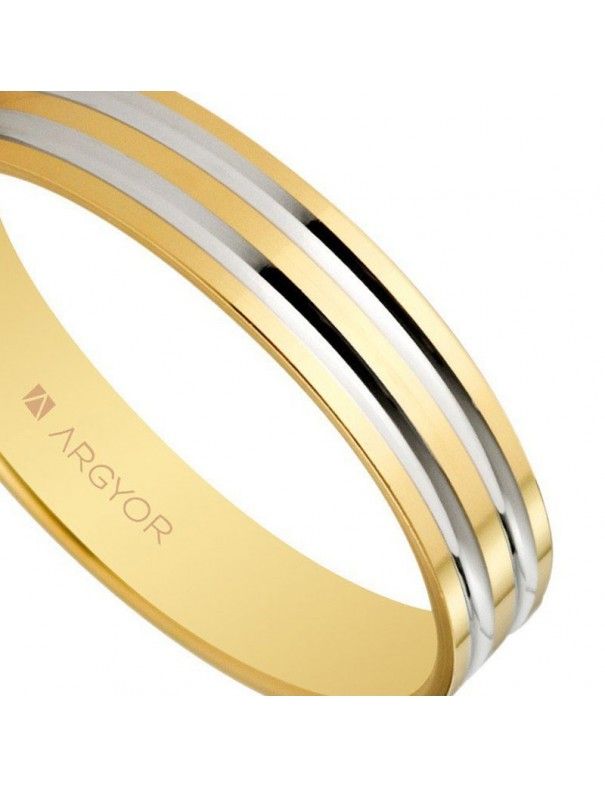 Alianza Oro bicolor 18K 18-5140210R