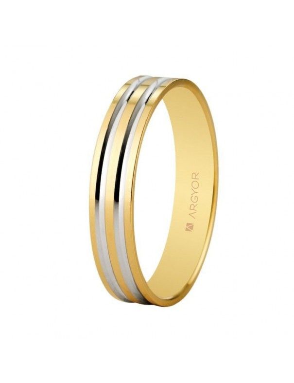 Alianza Oro bicolor 18K 18-5140210R