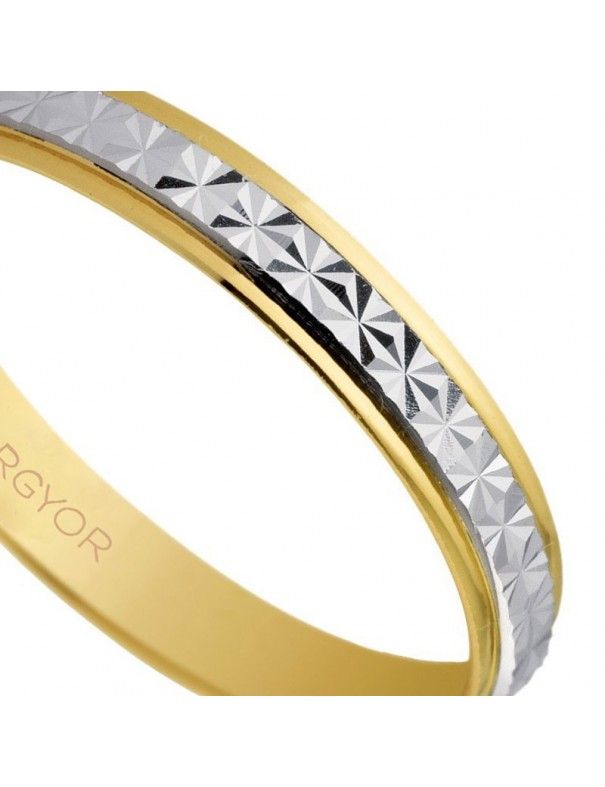 Alianza Oro bicolor 18K 18-5230108