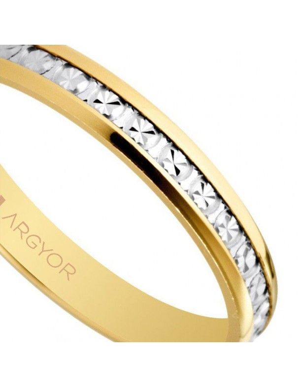 Alianza Oro bicolor 18K 18-5230463