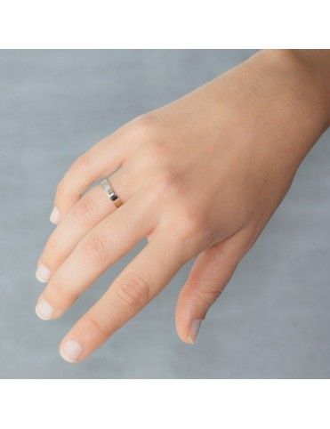 Alianza Oro bicolor 18K 18-5235158