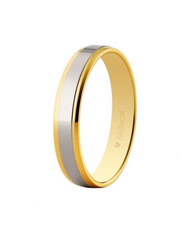 Alianza Oro bicolor 18K 18-5235158