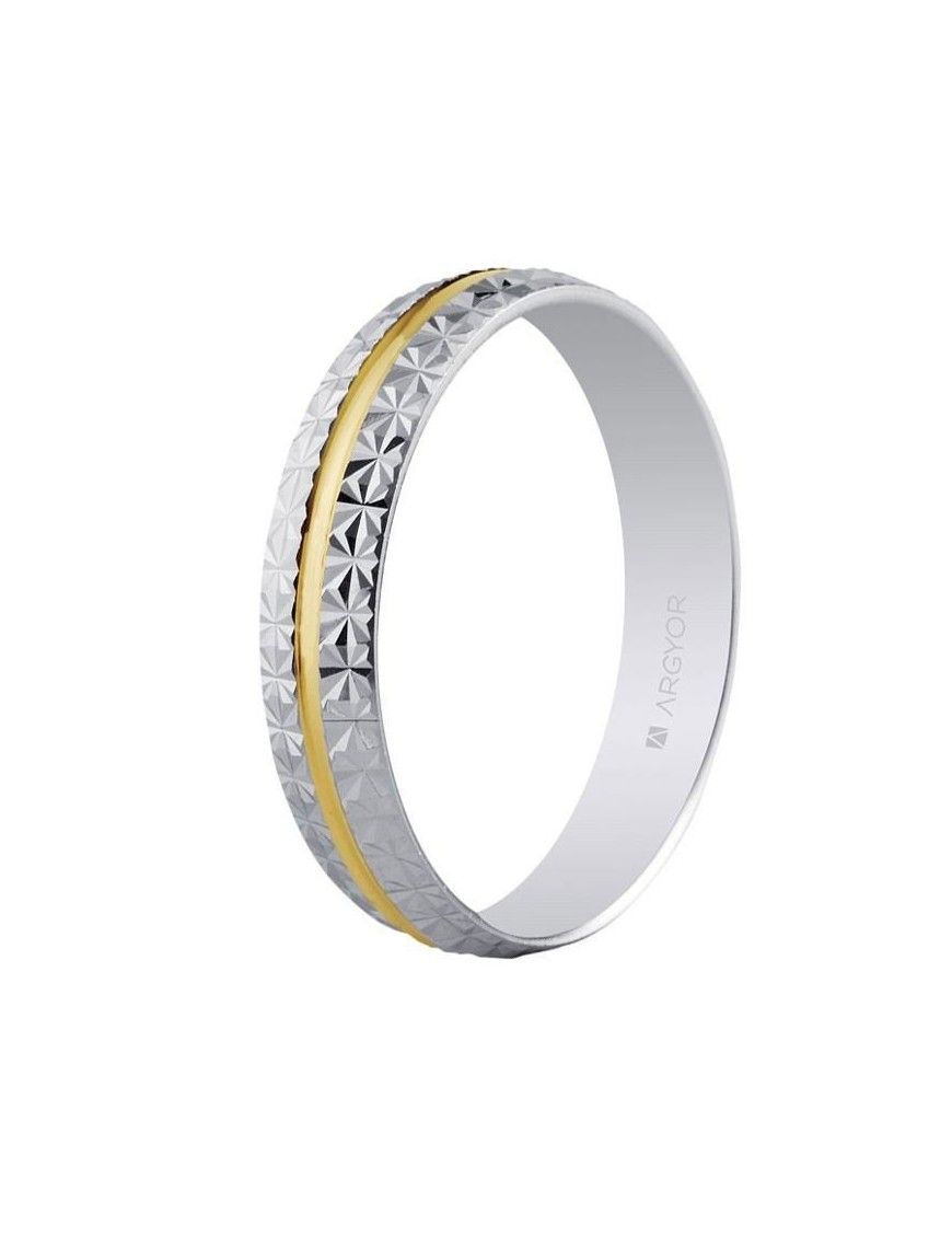 Alianza Oro bicolor 18K 18-5240296