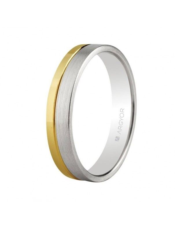 Alianza Oro bicolor 18K 18-5240299