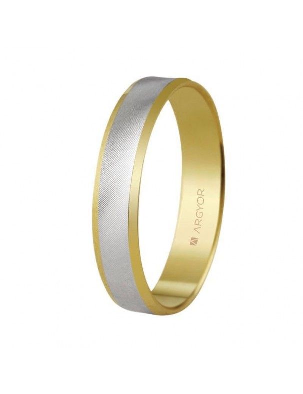 Alianza Oro bicolor 18K 18-5240308