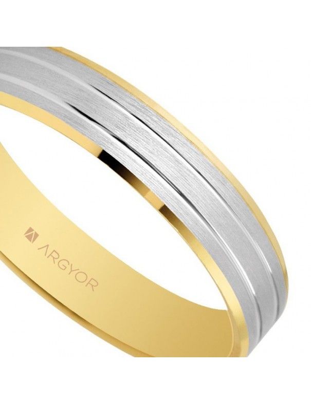 Alianza Oro bicolor 18K 18-5240436