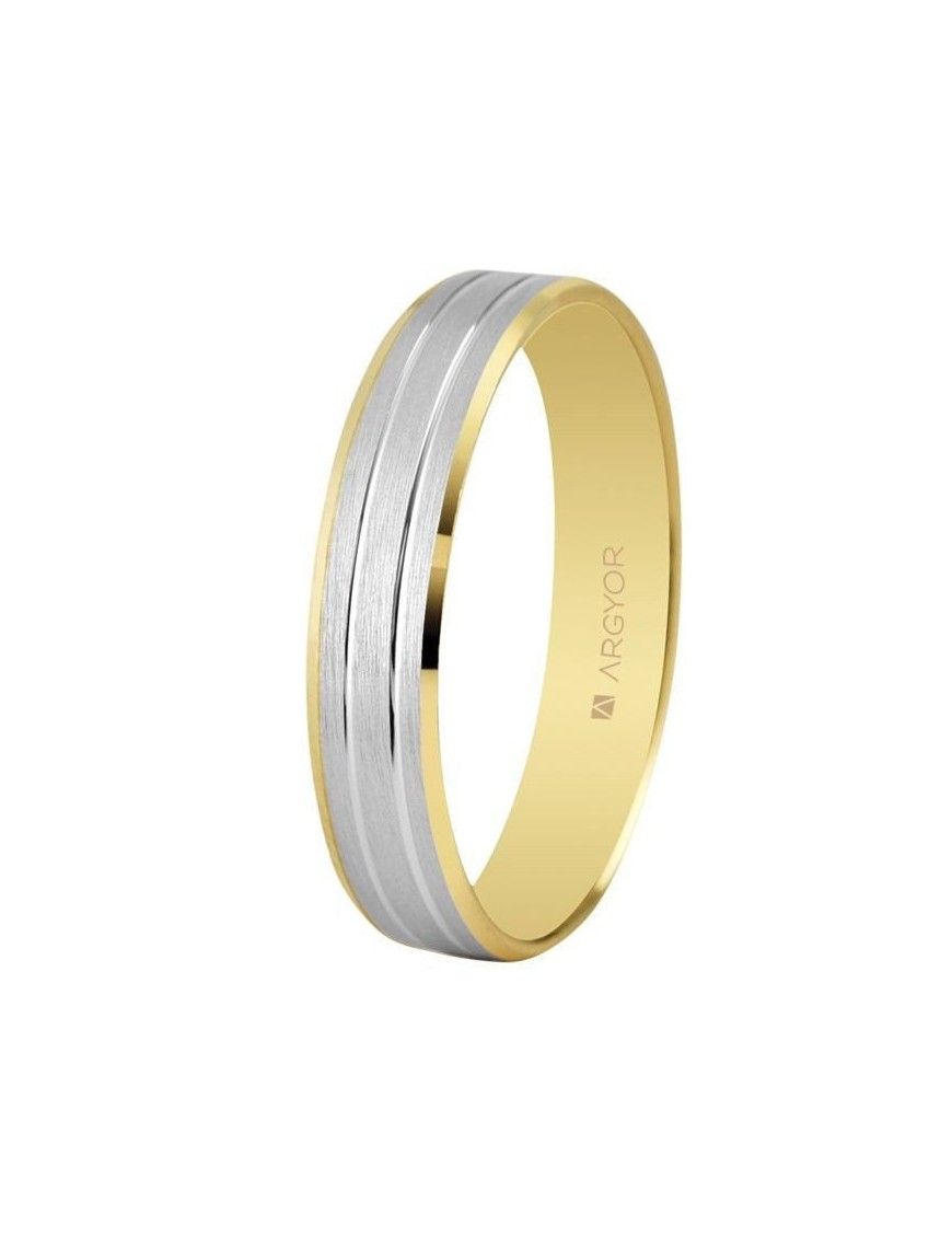 Alianza Oro bicolor 18K 18-5240436