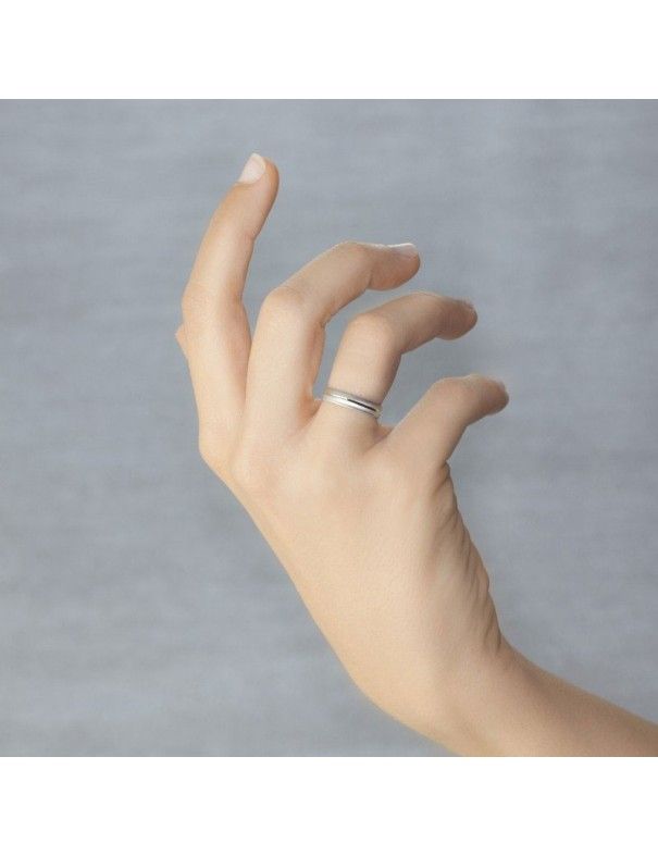 Alianza Oro bicolor 18K 18-5240474