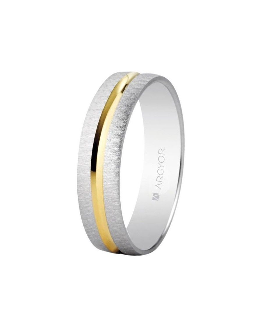 Alianza Oro bicolor 18K 18-5240474