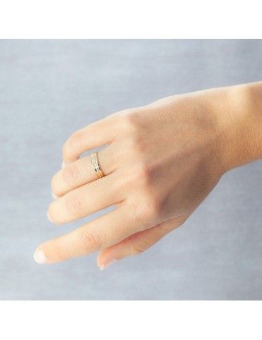 Alianza Oro bicolor 18K 18-5245463