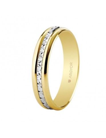 Alianza Oro bicolor 18K 18-5245463