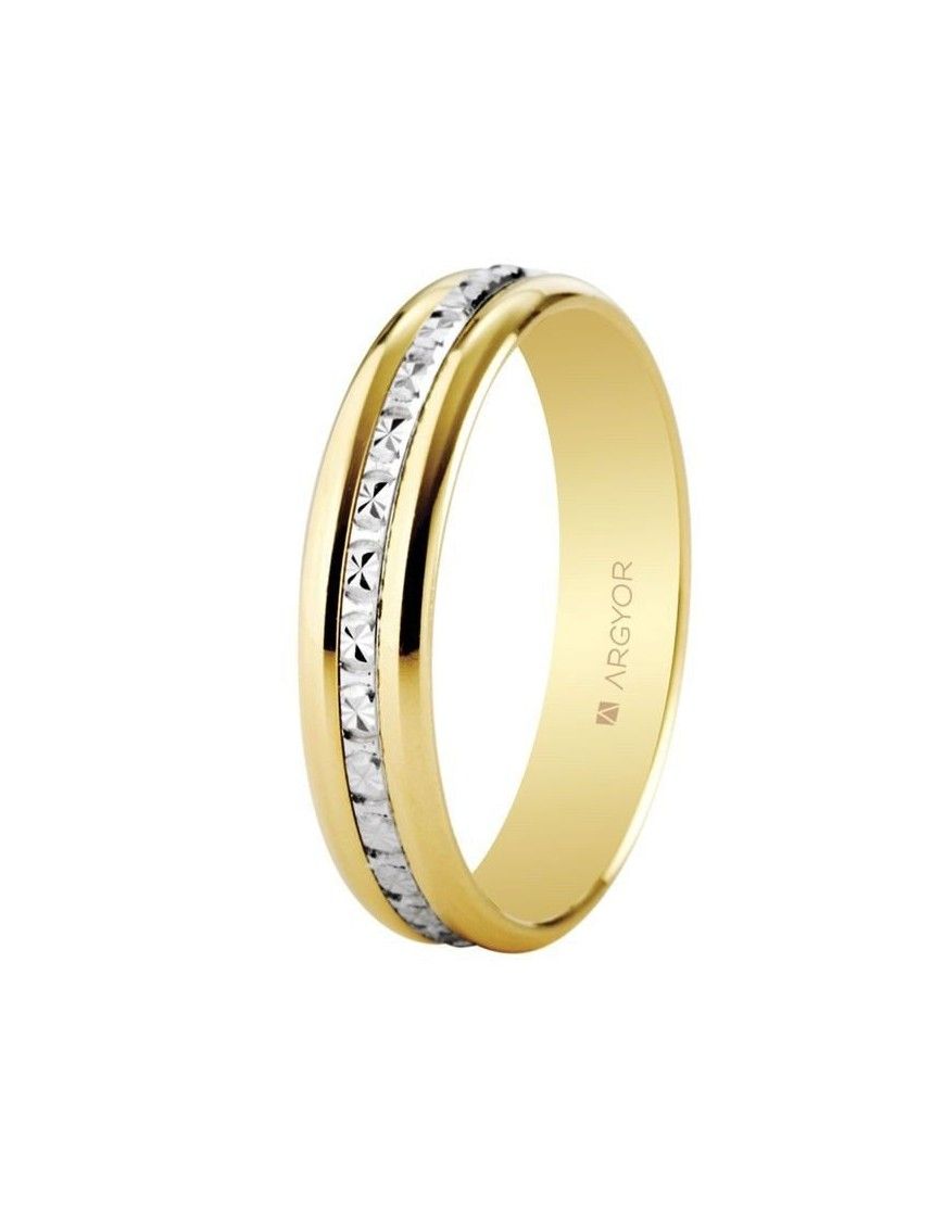 Alianza Oro bicolor 18K 18-5245463