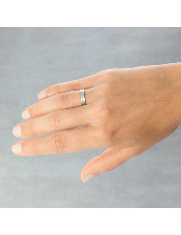 Alianza Oro blanco 18K 18-554B2494