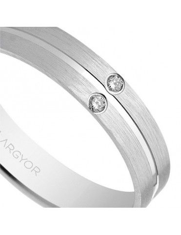 Alianza Oro blanco 18K 18-554B2494