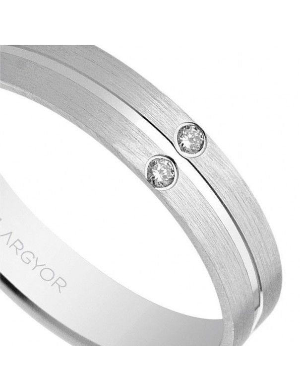 Alianza Oro blanco 18K 18-554B2494