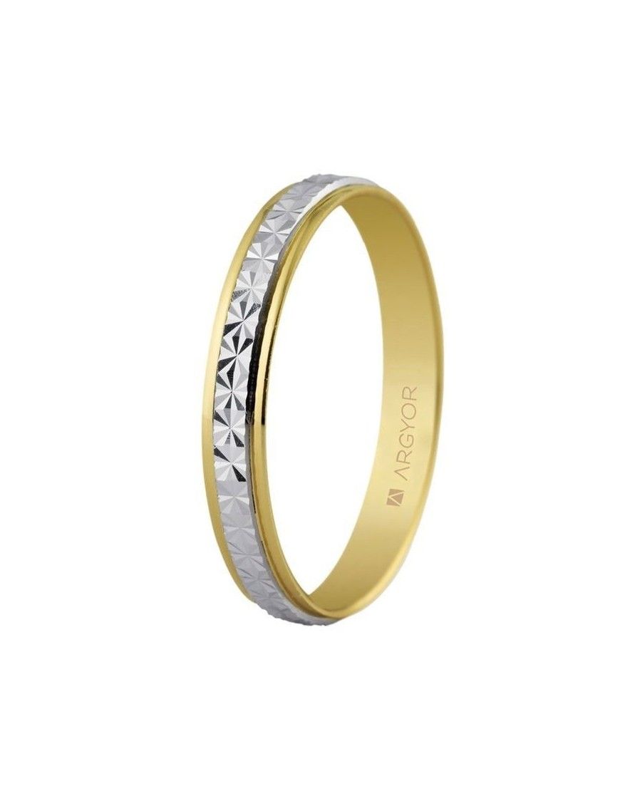 Alianza Oro bicolor 9K 9-5230108