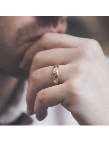 Alianza Oro bicolor 9K 9-5240283