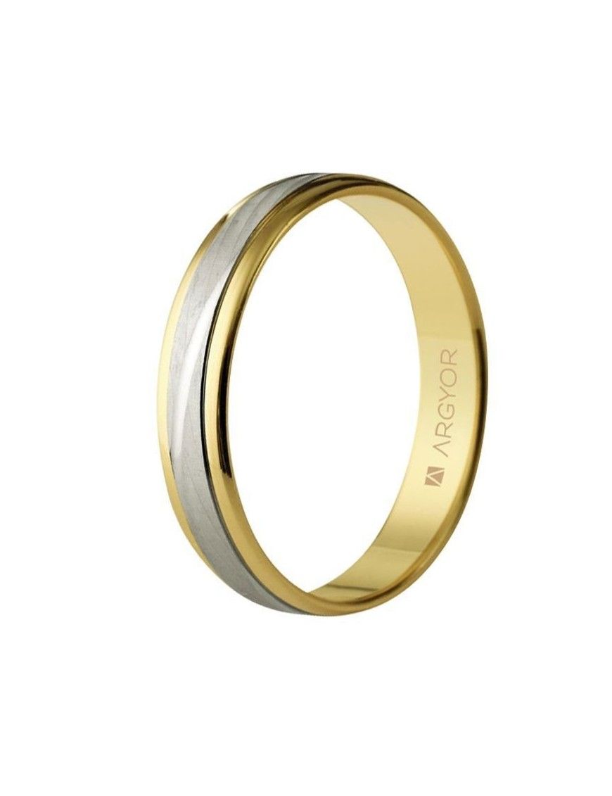 Alianza Oro bicolor 9K 9-5240329