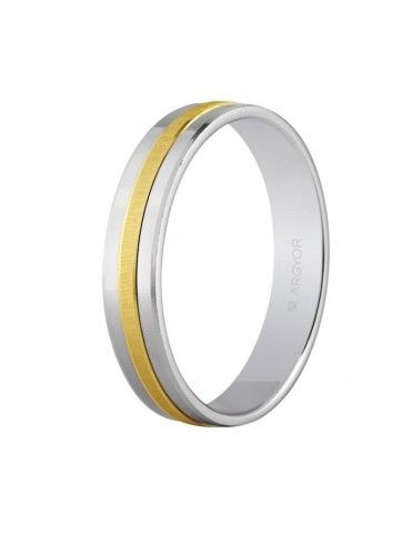 Alianza Oro bicolor 9K 9-5242255