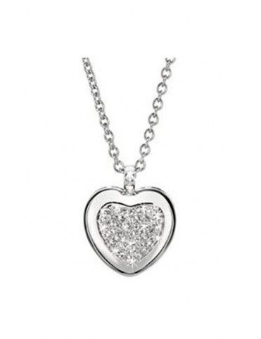 COLLAR MORELLATO BOULE CUORE ACERO MUJER SCV05