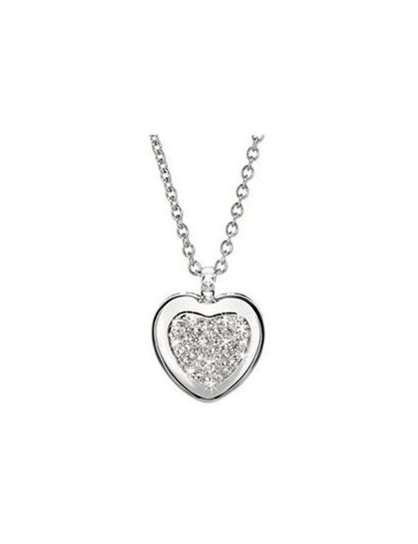 COLLAR MORELLATO BOULE CUORE ACERO MUJER SCV05