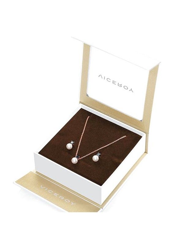 Pack Pendientes y collar  Viceroy Plata Mujer 21018K000-30