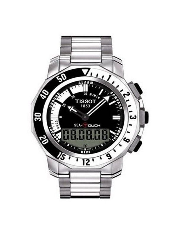 Reloj Tissot Acero Táctil Crono Hombre T0264201105100