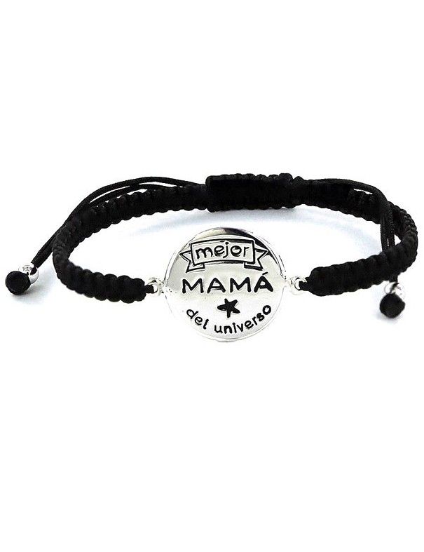 Pulsera Plata Mujer Mejor Mamá del Universo 9100155