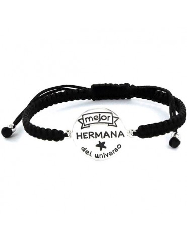 Pulsera Plata Mujer Mejor Hermana del Universo 9100160