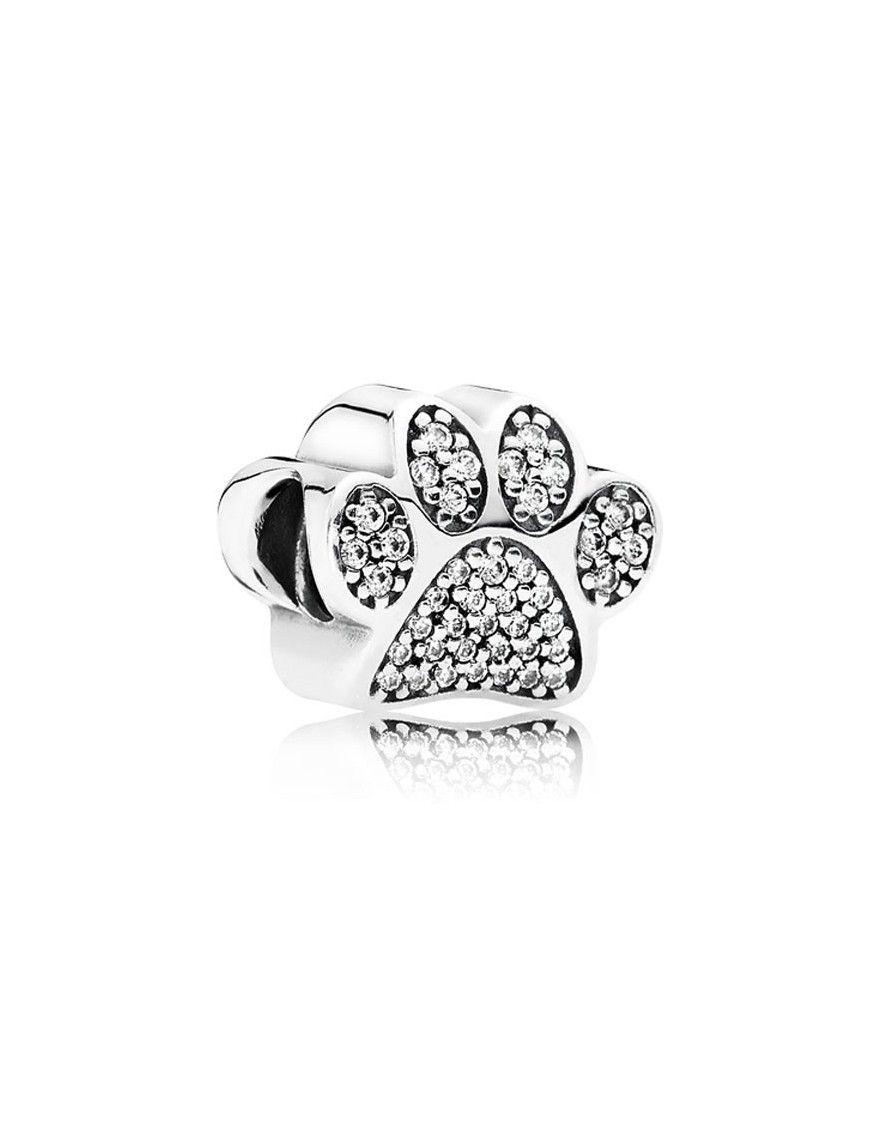 Charm Pandora Plata Huella de Perro 791714CZ