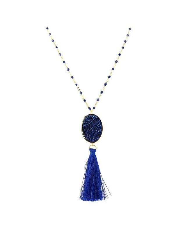 Collar Anartxy Acero Mujer COA396AZU