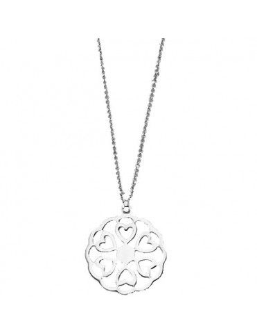 Collar Lotus Silver Plata Mujer LP1690-1/1