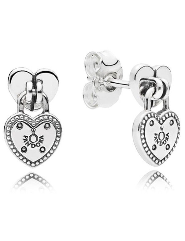 Pendientes Pandora Plata Candado 296575