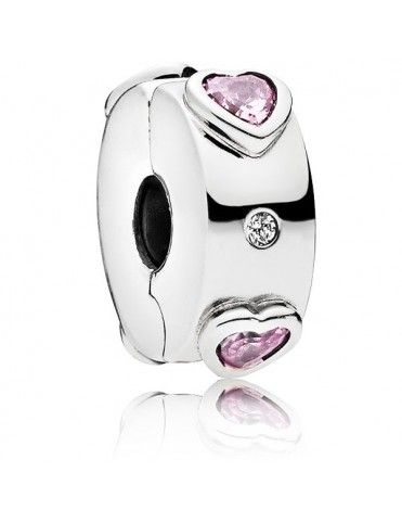 Clip Pandora Plata Circonita  796591FPC