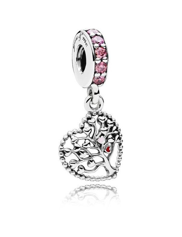 Charm Pandora plata Colgante Árbol de la Vida" 796592CZSMX