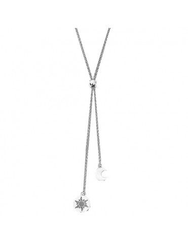 Collar Lotus Silver Mujer LP1751-1/1