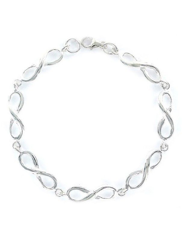 Pulsera Plata Mujer Infinito 9100266