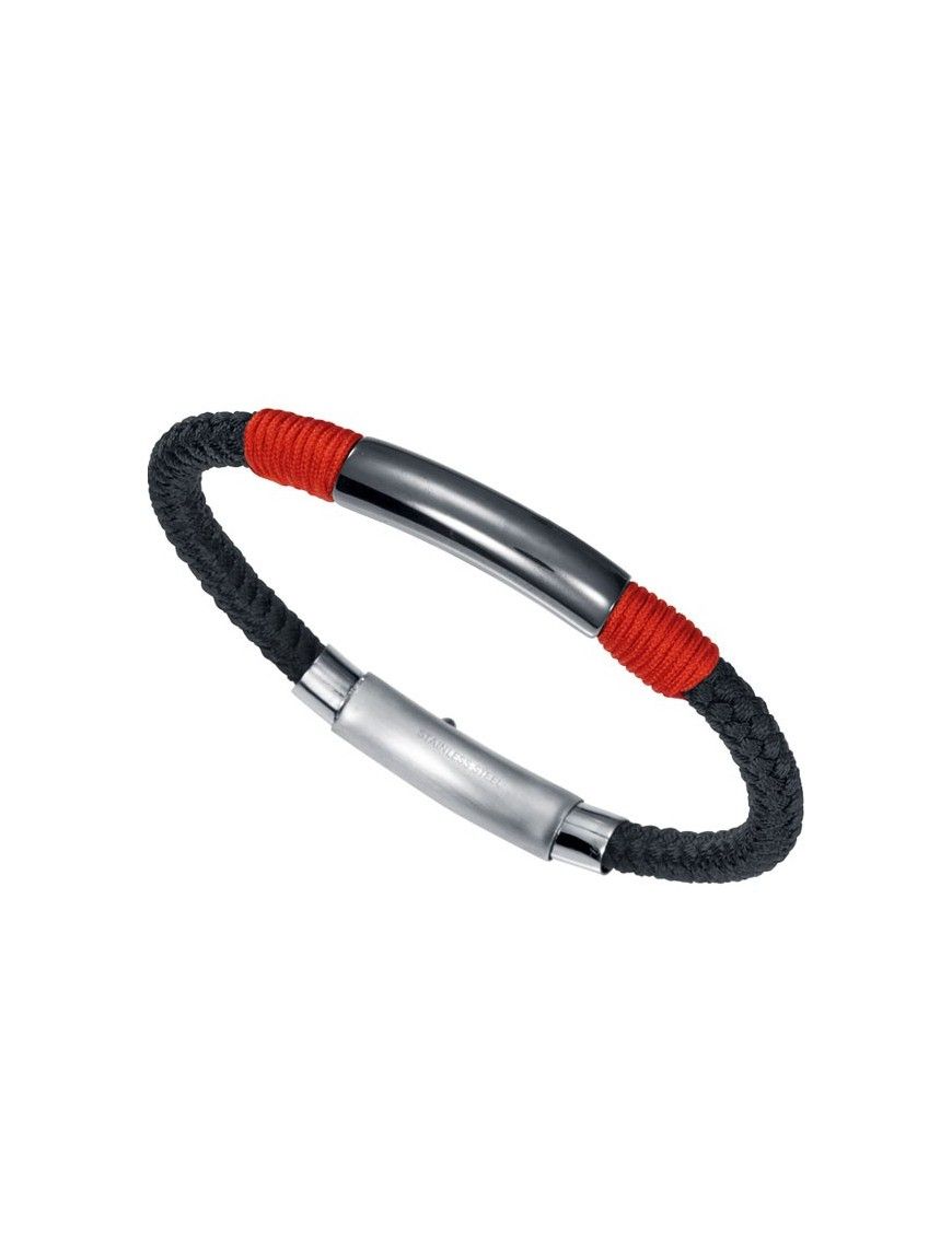 Pulsera Viceroy Cordón y Acero Hombre 6438P09010