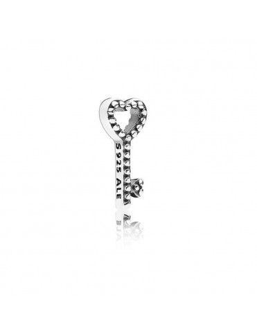 Collar Pandora Plata Locket llave corazón+ 2 petites 396584FPC-80&7965698&793668