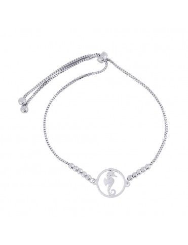Pulsera Anartxy Acero Mujer APU781PL Caballito de mar