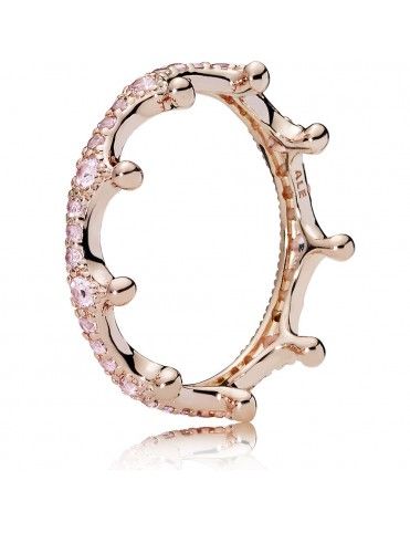 Anillo Pandora Rose Cristal 187087NPO-52