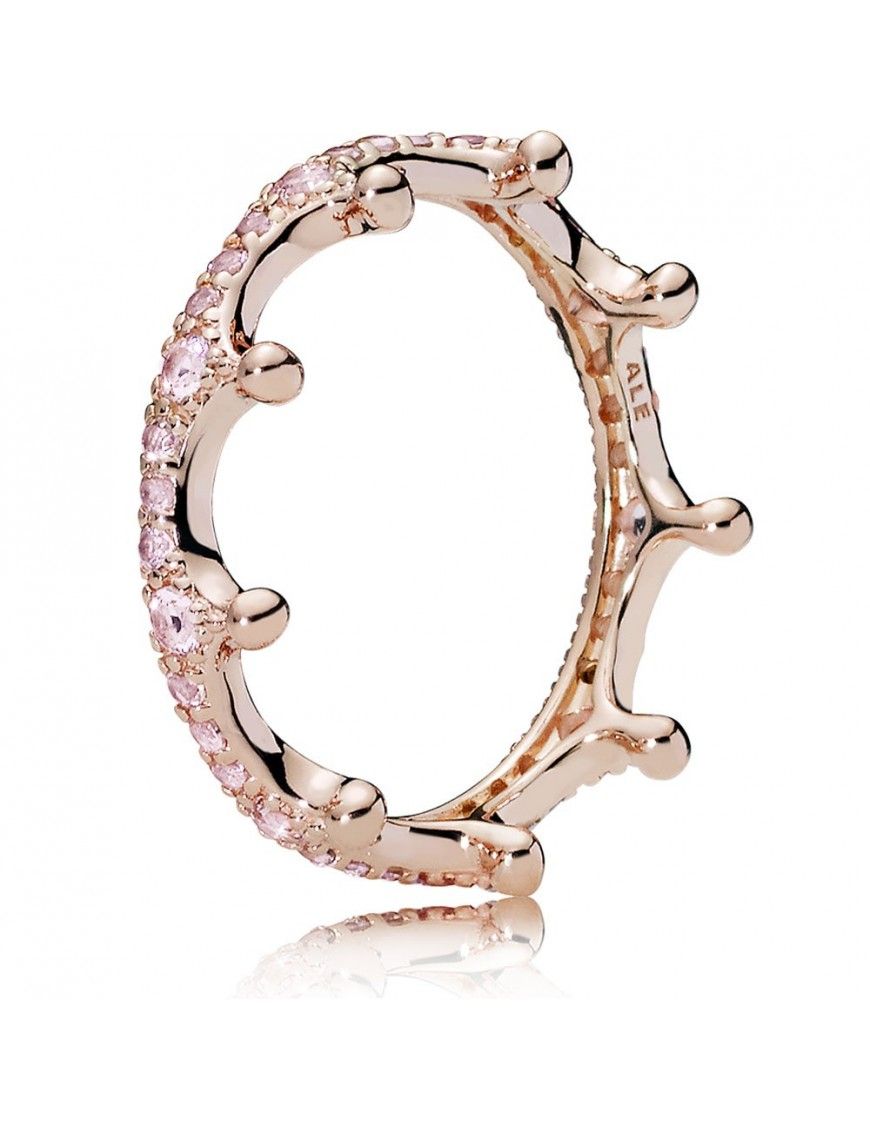 Anillo Pandora Rose Cristal 187087NPO-52